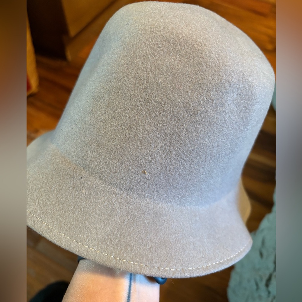 🧢‎ Vintage Lancaster Wool Cloche Hat 100 percent wool (A3)